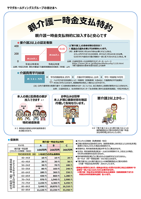親介護一時金特約